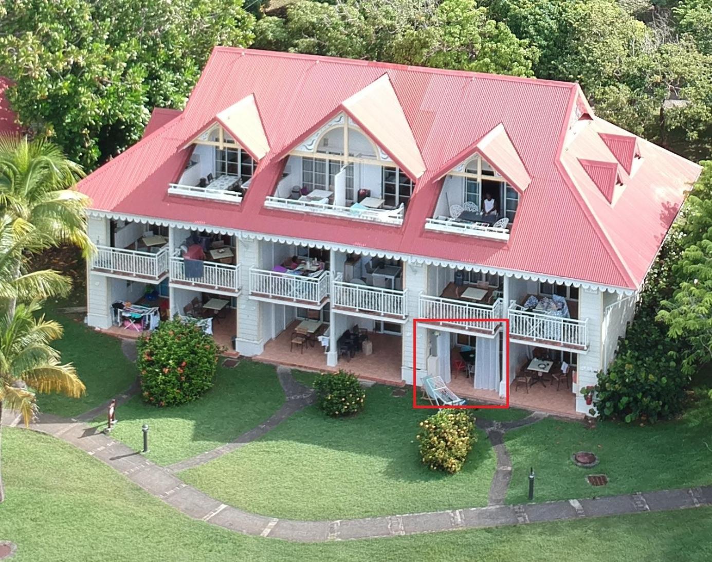 Studio Vue Mer Guadeloupe Sainte-Anne  Exterior foto